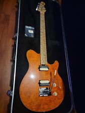 Ernie Ball Music Man Axis Super Sport Translucent Orange 2007 with Hard Case