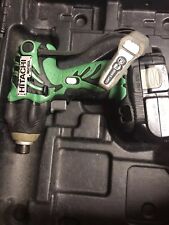 HITACHI WH18DL 18V 2 SPEED IMPACT DRIVER UNIT -GREAT CONDITION 1 -BATTERY  BOX