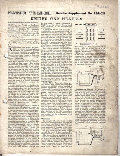 Smiths car heaters motor - smiths,