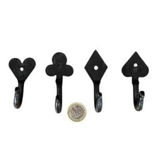 Set of FOUR Black Hanging