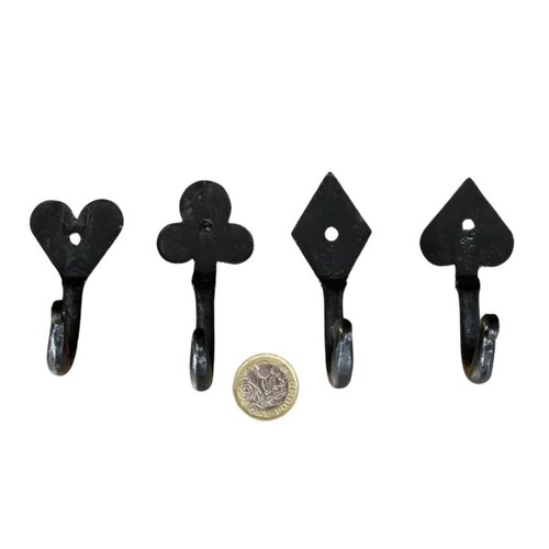 Set four black - four, hanging
