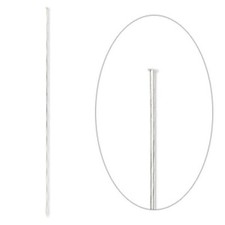 Stick Pin, Silver or Brass