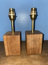 A Pair Of Homemade Bedside/Table Lamps