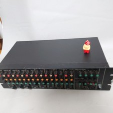 TASCAM MM-100 8-Channel Rackmount Line Mixer Audio Input Mixing  Tested Japan