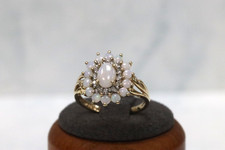 9ct QVC Yellow Gold Opal &