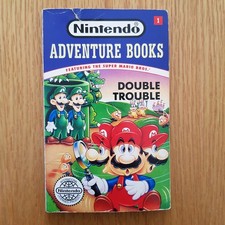 DOUBLE TROUBLE - Nintendo Adventure Books #1 - Acceptable Condition