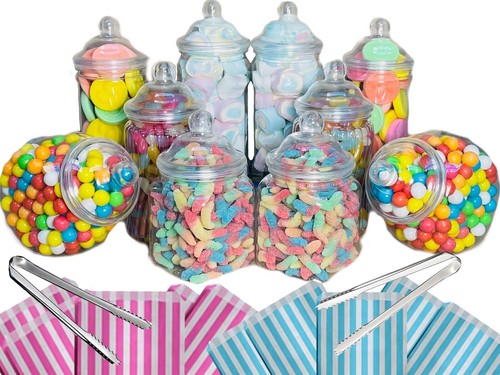 Plastic sweet jars styles - jars,