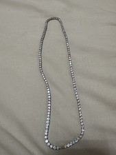 Tennis Necklace Silver