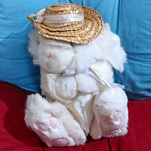 Small plush bunny - small, soft