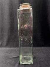 Vintage Clear Thick Glass /
