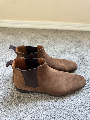 Brown suede chelsea boots - bp.,