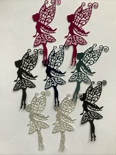 8 INTRICATE FAIRY DIE CUTS IN