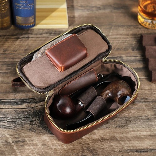 Genuine leather tobacco - genuine,