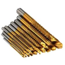 10Pcs Drill End Mill Bit Set