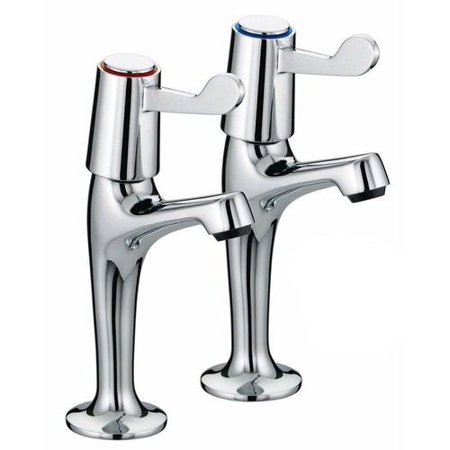 Pair chrome lever - of,