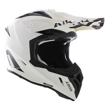 Airoh Aviator ACE 2 Mono -  Solid Gloss White - Offroad MX Helmet - ECE22.06