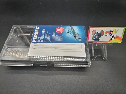 Ferrex wood engraving set with - wood,
