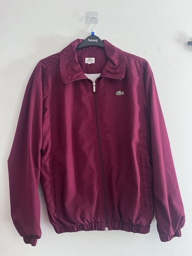 Vintage lacoste burgundy - vintage,