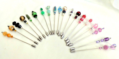 Decorative beaded hat - decorative, pins;