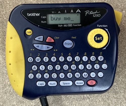 Brother touch 1250 - brother, p-touch
