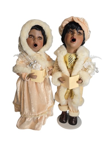 Pair african american doll - pair, of