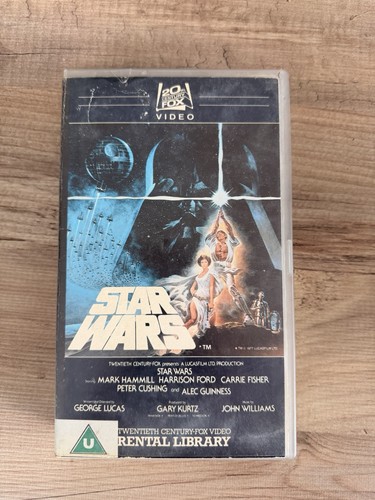 Star wars original vhs - star,