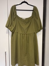 Primark Green 90s Skater Dress