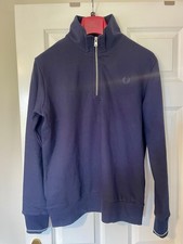 Fred Perry 1/4 Jumper - Large