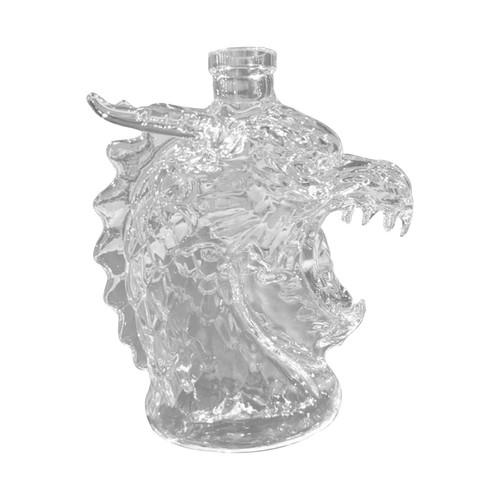 Whiskey bottle dragon - bottle,
