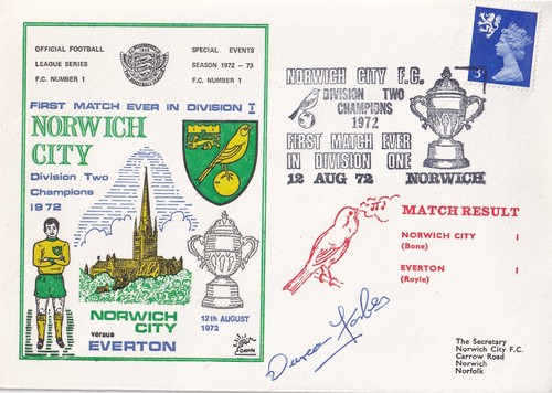 Norwich city div two - norwich, champions