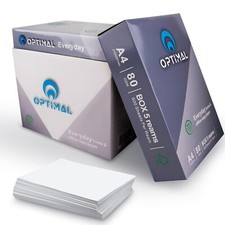A4 Paper 80gsm Quality Printer Paper White Plain Copier box 5 reams 2500 sheets