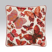 EHRMAN rare NEW ZEALAND BUTTERFLIES by FENIX FEYDRIA TAPESTRY NEEDLEPOINT KIT