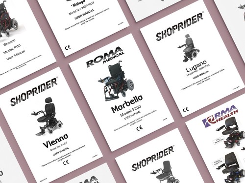 Roma shoprider power chair - shoprider,
