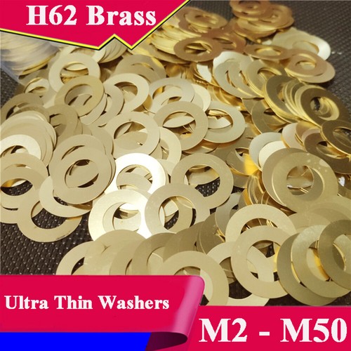 H62 brass ultra thin washers - h62,