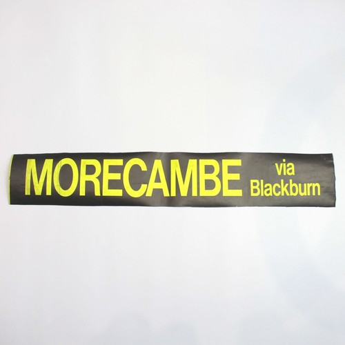 Morecambe via blackburn - via, bus