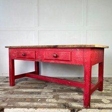 19th C. Painted Pine Kitchen