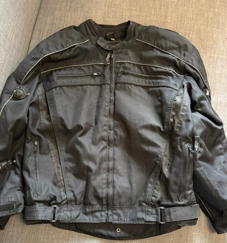 And motorcycle jacket size - j, s