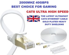 FLAT CAT8 Shielded 2000MHz