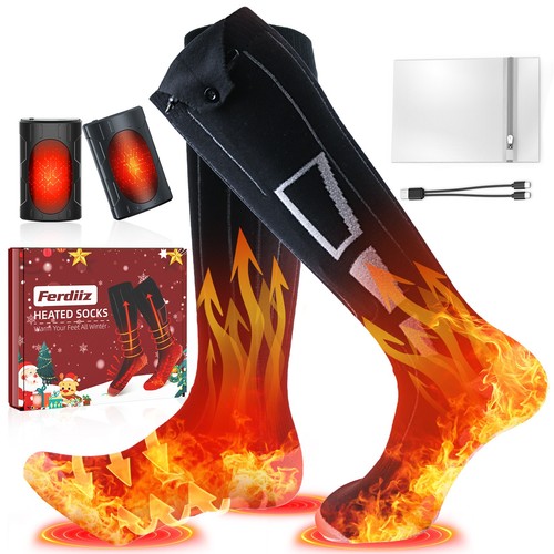 Heated socks for women men - heated,