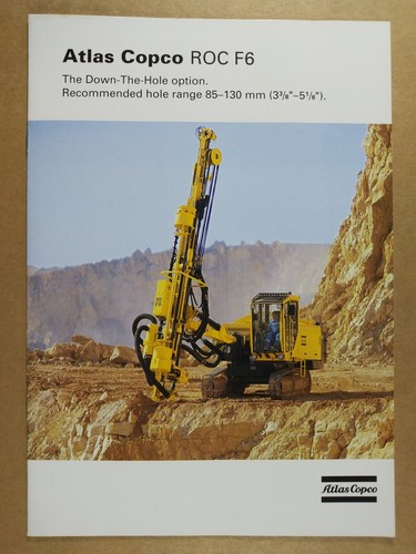 Atlas copco roc drill - roc, f6