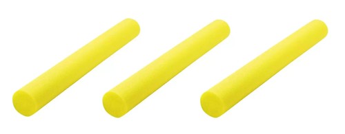 Yellow swimming pool noodle - yellow,
