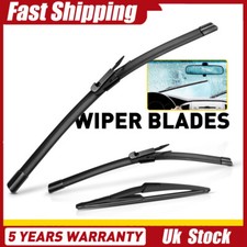 3PCS Front Rear Windscreen