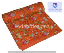 Twin Vintage Floral Kantha