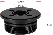 Tilt and trim cylinder end - and,