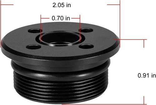 Tilt and trim cylinder - cylinder, end