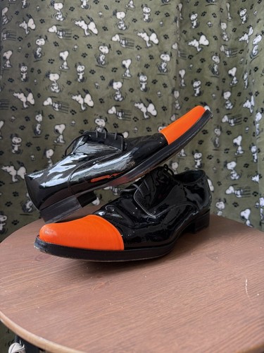 Dsquared2 orange toes derby - orange,