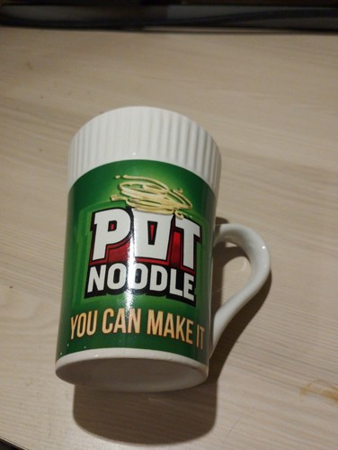 Vintage pot noodle mug - pot, you