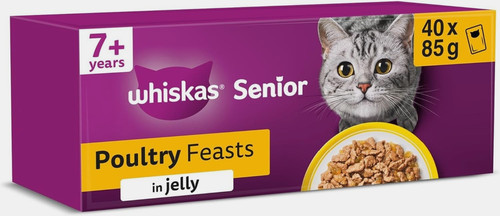 Whiskas senior wet cat - 7+,