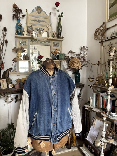 Vintage 90s denim patchwork