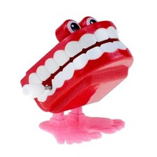 Mini Wind up Chattering Teeth